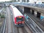 BR 474 als S3 mit ziel Neugraben bei der Einfahrt in den Hamburger Hbf am 31.8.13