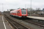 612 168/668 als RE31 mit ziel Hof Hbf bei der Einfahrt in den Bahnhof Marktredwitz am 23.3.21