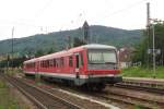 Am 30 Mai 2014 steht 628 302 in Weinheim (Bergstrasse).