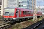 DB 628 676 steht am 27 Dezember 2016 in Duisburg Hbf.