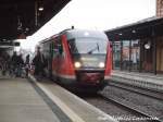 642 168 / 668 als RB50 mit ziel Aschersleben im Bahnhof Bernburg am 28.11.15