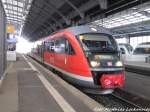 642 141 / 641 im Bahnhof Halle (Saale) Hbf am 4.1.16