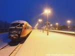 642 222 / 722 abgestellt im Bahnhof Oebisfelde am 16.1.16