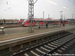 642 020 / 520 im Bahnhof Nordhausen am 31.3.16