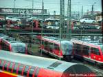 642er in der Abstellung am Frankfurter Hbf am 17.1.17