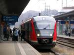 642 007/507 mit 642 XXX / XXX im Bahnhof Kaiserslautern Hbf am 28.1.17