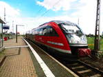 642 025 / 525 als RE55 mit ziel Erfurt Hbf im Bahnhof Nordhausen am 2.8.17