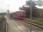 172 601-7 & 172 001-0 bei der Ausfahrt aus Putbus in Richtung Bergen auf Rgen am 1.6.13