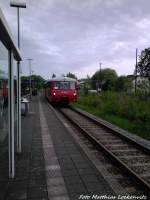 172 001-0 & 172 601-7 bei der Einfahrt in Putbus am 2.6.13