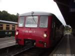 172 001 und 172 601 im Bahnhof Putbus am 13.7.14