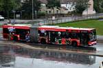 HVV-werbebus bei der einfahrt zum bf hh billstedt,09.09.17