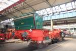 Der Rahmen der 98 8921 im DLW Meiningen am 29.M�rz.2014