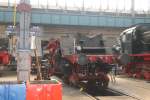 Der Rahmen der Meininger 50 3501 im DLW Meiningen am 29.M�rz.2014