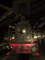 92 994-7 (ELNA 6) der Dampfbahn Fr�nkische Schweiz stand am 26.April.2014 im Anheizschuppen des DLW Meiningen