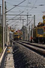 Fahrleitungsmontagearbeiten auch am 03.10.2013 N�he Radebeul West.