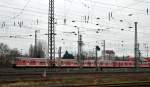 Meine ersten und auch wohl letzten 420er die ich fotografiert habe standen am 04.02.2015 in Darmstadt Hbf abgestellt.Wo ihre Reise hingeht weis ich nicht.