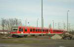 628/928 644 abgestellt im ehemaligen BW Darmstadt am 06.02.2016
