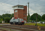 261 314 beim Rangieren in Darmstadt-Kranichstein am 14.06.2016