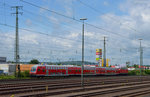 RB nach Koblenz bei der Durchfahrt durch Koblenz am 18.06.2016.