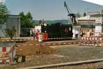 Diese K�f stand im Jahr 2008 beim Bahnhofsfest in K�nigstein f�r F�hrerstands mitfahrten bereit.
