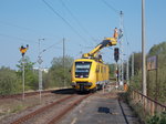 Am Vormittag den 10.Mai 2016 hatte der 711 116 in Mukran zutun.