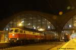 232 356 am Abend des 10.01.2015 im Hauptbahnhof von Leipzig.