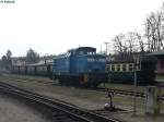 346 001-6 der PRESS in Putbus am 15.03.2015