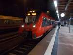 Den Abschluß meiner Berlinfototour,am 25.Oktober 2014,machte 442 842 der mich von Stralsund nach Hause brachte während der 442 als RE 13017 von Rostock nach Sassnitz fuhr.