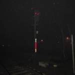 Das Signal B im Bahnhof Weiterstadt am 1.Jan.2014