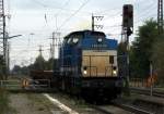 V 100-SP-010 der Spitzke Logistik GMBH durchfuhr am 30.09.2014 den Bahnhof Weiterstadt