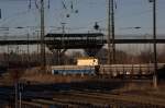 Fußgängerbrück und Bockkran in Riesa  13.12.2013 11:30 Uhr.