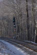 Ein  modernes KS Signal in der Nähe von Bischofswerda.