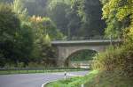 eher kein Viadukt, nur eine der zahlreichen Br�cken der Strecke Dresden - Freiberg  27.09.2013 09:43 Uhr