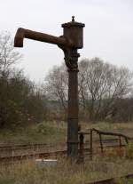 Wasserkran in Pretzsch 15.11.2014  11:52 Uhr.