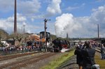 Die 01 150 macht Führerstandsmitfahrten in Bochum-Dahlhausen am (17.04.2016)