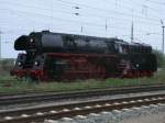 01 0509(Press) kam auch in diesem Jahr wieder zum Bahnhofsfest nach Putbus.Am Nachmittag vom 11.Mai 2013 ging es f�r die Lok wieder zur�ck nach Cottbus.In Bergen/R�gen gab es einen Lokwechsel wo die