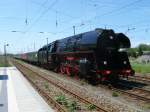 Schon jedes Jahr trifft man jetzt die 01 0509 auf Rügen zum Putbuser Bahnhofsfest.Am 04.Juni 2011 kam die Lok das erste Mal nach Rügen und stand zum Zeitpunkt meiner Aufnahme in