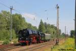 Am 03.08 fuhr 01 0509-8 mit einem Begleiterwagen von Dresden nach Leipzig, da sie einen Tag sp�ter wieder den Sonderzug ab Leipzig bespannte.