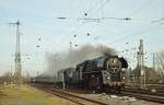 01 1533-7 der ÖGEG beförderte am 06.02.2016 einen Sonderzug der Ef Treysa von Treysa nach Speyer.