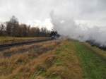 Hier noch ein Nachschuss auf die in Nauendorf am 19.12.2014 an mir vorbei eilende 03 1010-2.