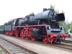 35 1113 am 06.10.2007 zum Saisonausklang im Eisenbahnmuseum Leipzig-Plagwitz.