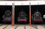 65 1049-9,38 1182-5 und 94 1292 im Bw Arnstadt am 08.Feb.2014