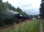 41 1144-9(IGE Werrabahn) hing am Zugende richtung Friedrichroda um bei der Rückfahrt nach Waltershausen die Zuglok zu sein