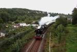 Am 21.09.13 fuhr der Elstertal-Express mit 41 1144(IGE Werrabahn) wieder von Gera nach Cheb und zur�ck.
