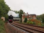 Am 21.09.13 fuhr der Elstertal-Express mit 41 1144(IGE Werrabahn) wieder von Gera nach Cheb und zur�ck.