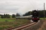 Am 21.09.13 fuhr der Elstertal-Express mit 41 1144(IGE Werrabahn) wieder von Gera nach Cheb und zur�ck.