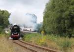 Am 21.09.13 fuhr der Elstertal-Express mit 41 1144(IGE Werrabahn) wieder von Gera nach Cheb und zur�ck.