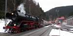 41 1144-9 ist nach einer Anstrengenden Bergfahrt in Oberhof angekommen.
