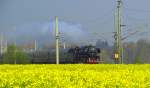 41 1144-9 mit dem MDR Ostersonderzug von Eisenach nach Bad Sulza hinter Fr�ttst�dt.
