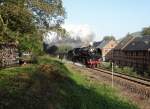 41 1144-9 mit dem Sormitztal-Express zu sehen am 05.10.14 in Leutenberg.Platz 2 (Bild des Monats) Oktober.